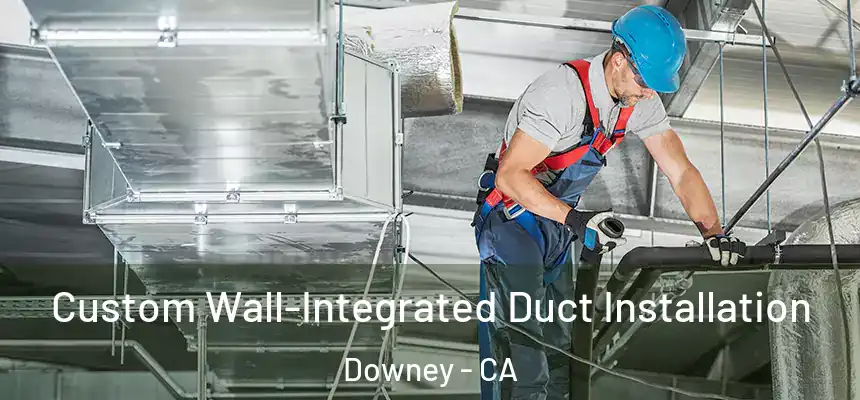  Custom Wall-Integrated Duct Installation Downey - CA