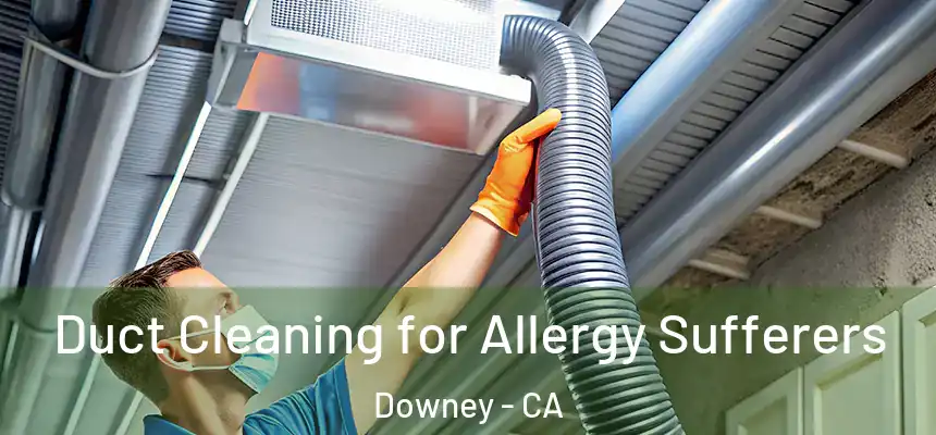 Duct Cleaning for Allergy Sufferers Downey - CA