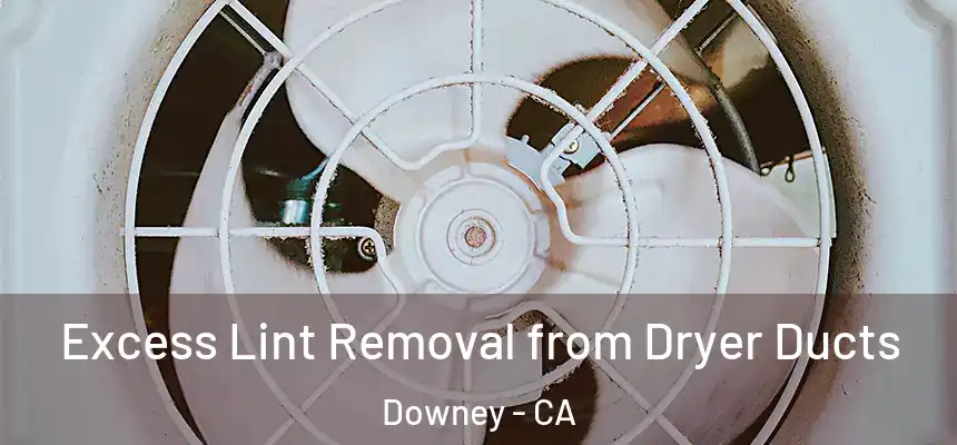 Excess Lint Removal from Dryer Ducts Downey - CA